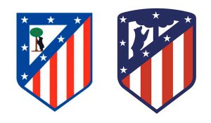 Rediseño del logo del Club Atlético de Madrid
