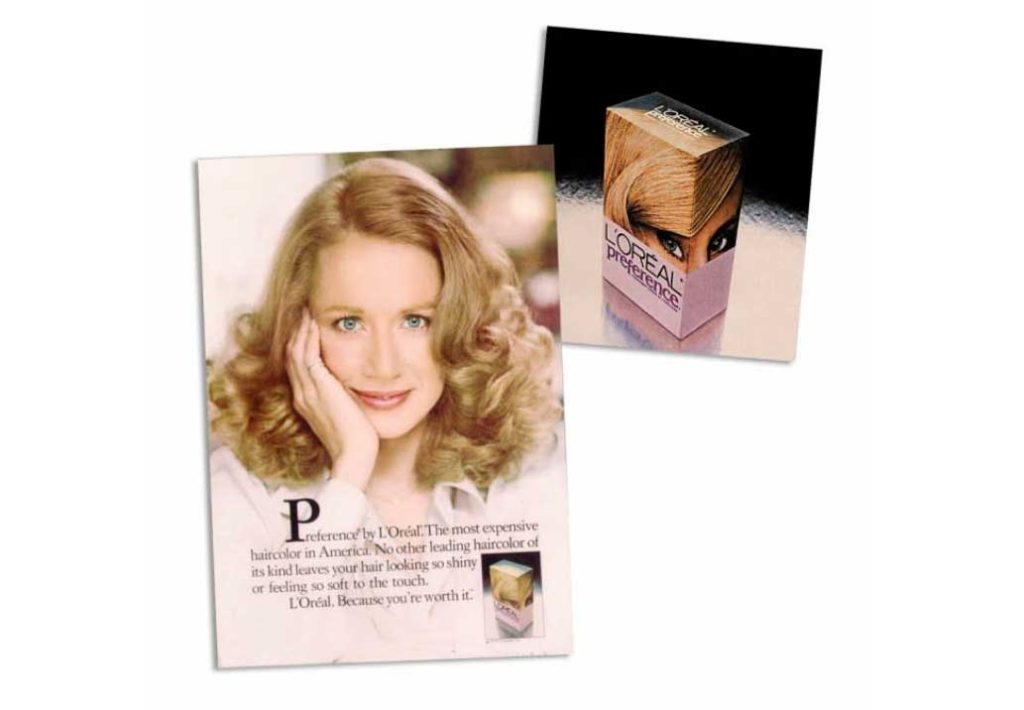 "Porque yo lo valgo" slogan creado por Ilon Specht para L'Oréal