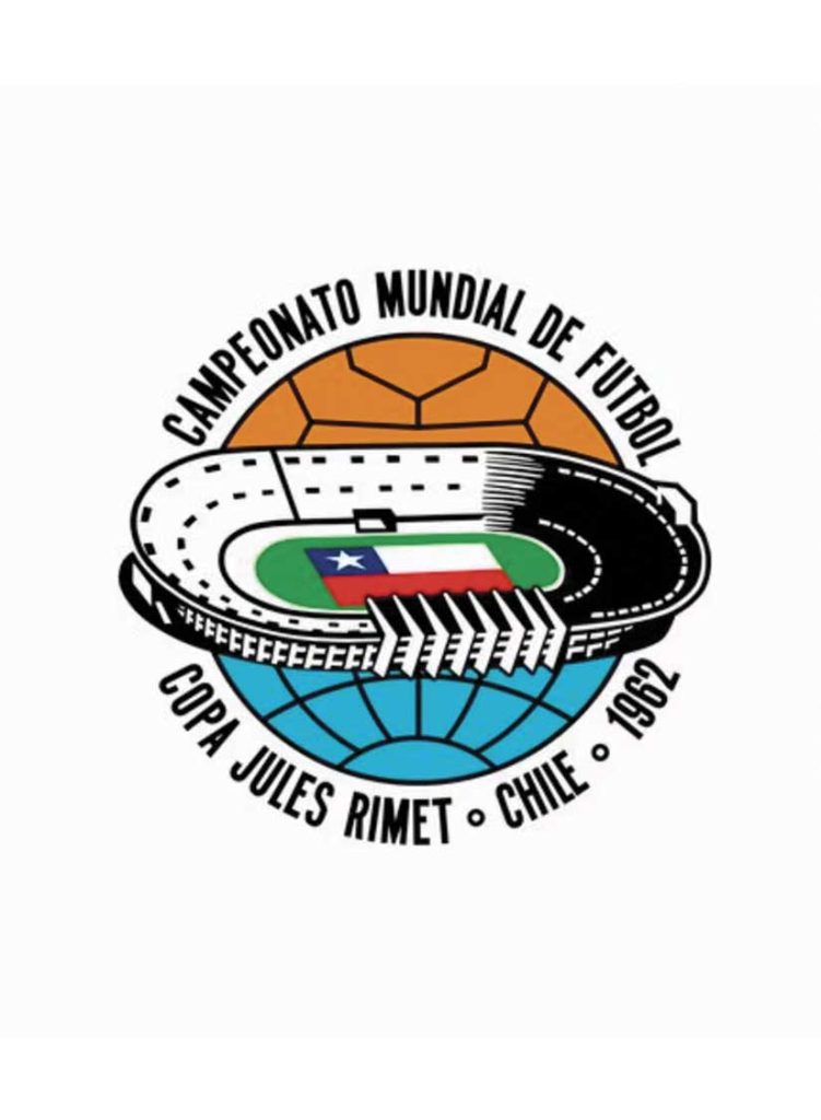 El logotipo del Mundial de Chile 1962 forma parte de la historia de todos los logotipos de los Mundiales