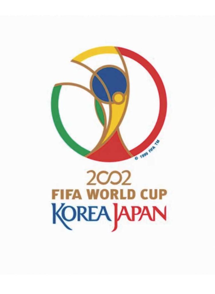 El logotipo del Mundial de Corea y Japón 2002 forma parte de la historia de todos los logotipos de los Mundiales