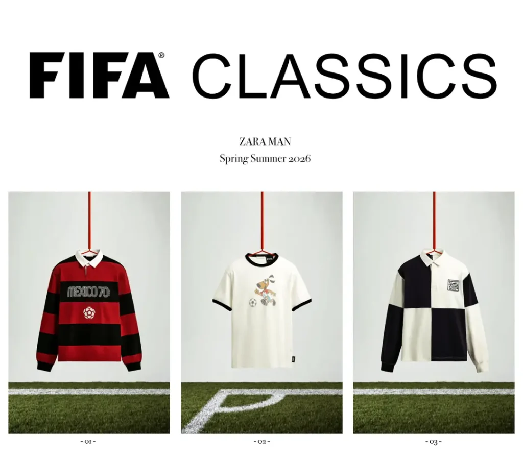 Camisetas Mundial 2026 Zara