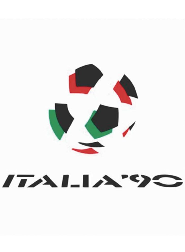 El logotipo del Mundial de Italia 1990 forma parte de la historia de todos los logotipos de los Mundiales
