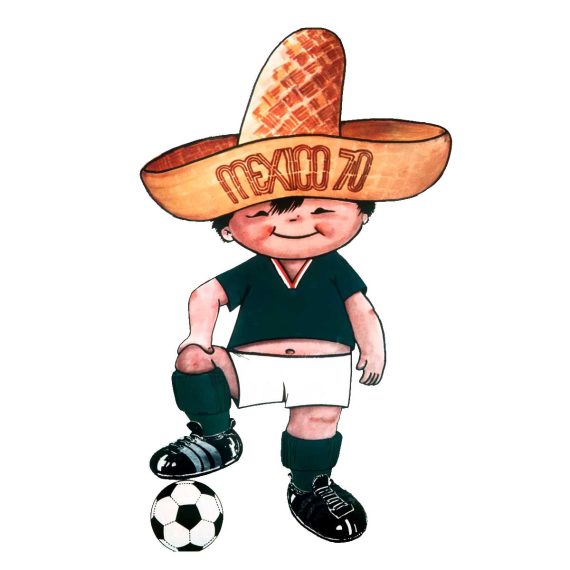 1970 — México Juanito Todas las mascotas de los Mundiales (y el retrato psicológico del branding de cada década)