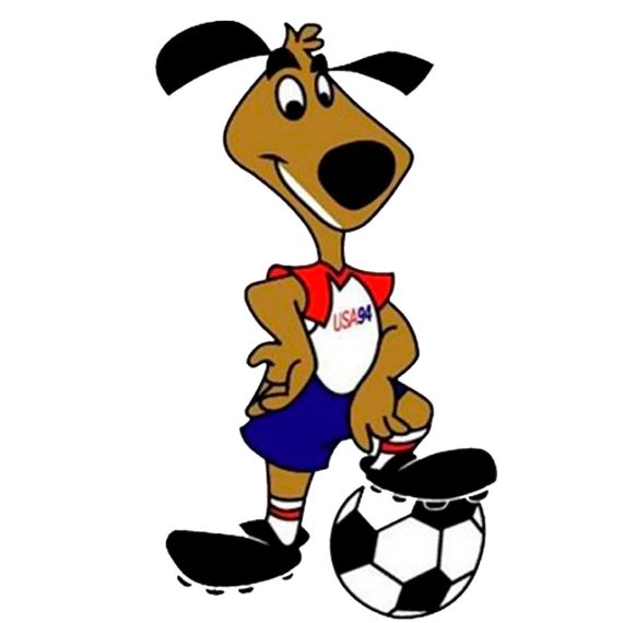 1994 — Estados Unidos Striker Todas las mascotas de los Mundiales (y el retrato psicológico del branding de cada década)