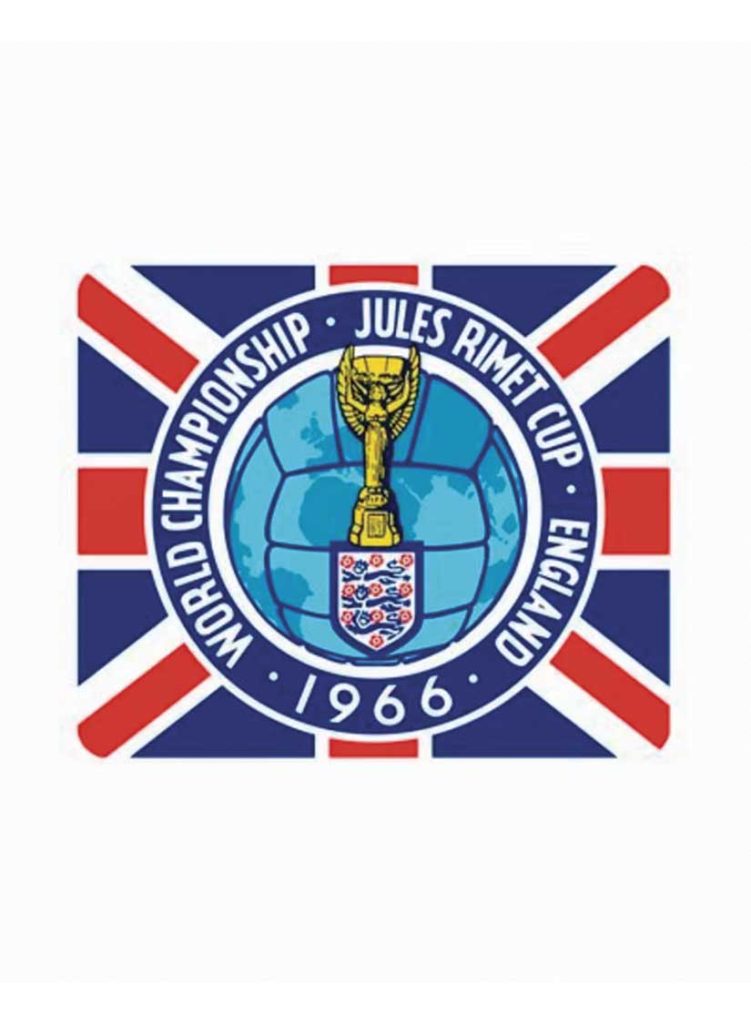 El logotipo del Mundial de Inglaterra 1966 forma parte de la historia de todos los logotipos de los Mundiales