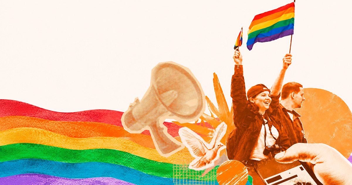 Rainbow washing