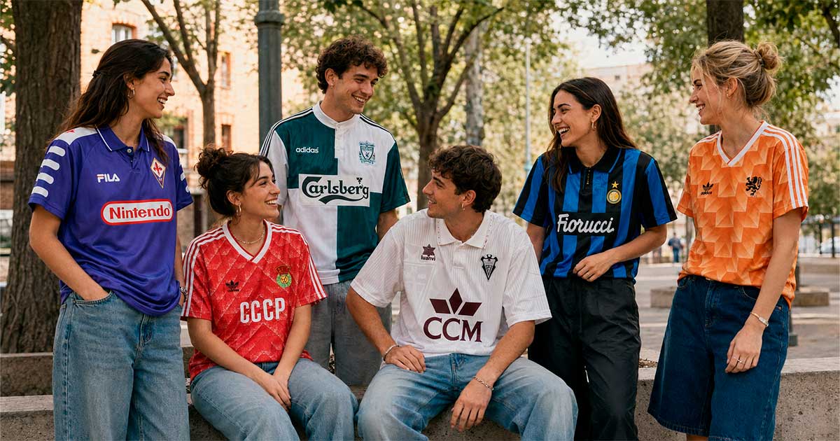 El auge de las camisetas retro de fútbol