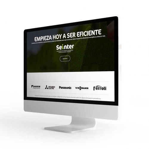 Desarrollo web para Seinter por Trinexo