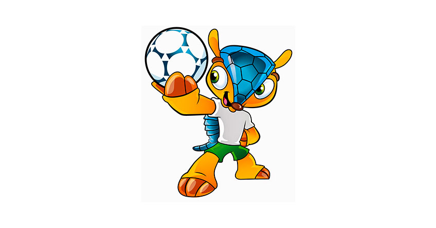Fuleco mascota del mundial Brasil 2014