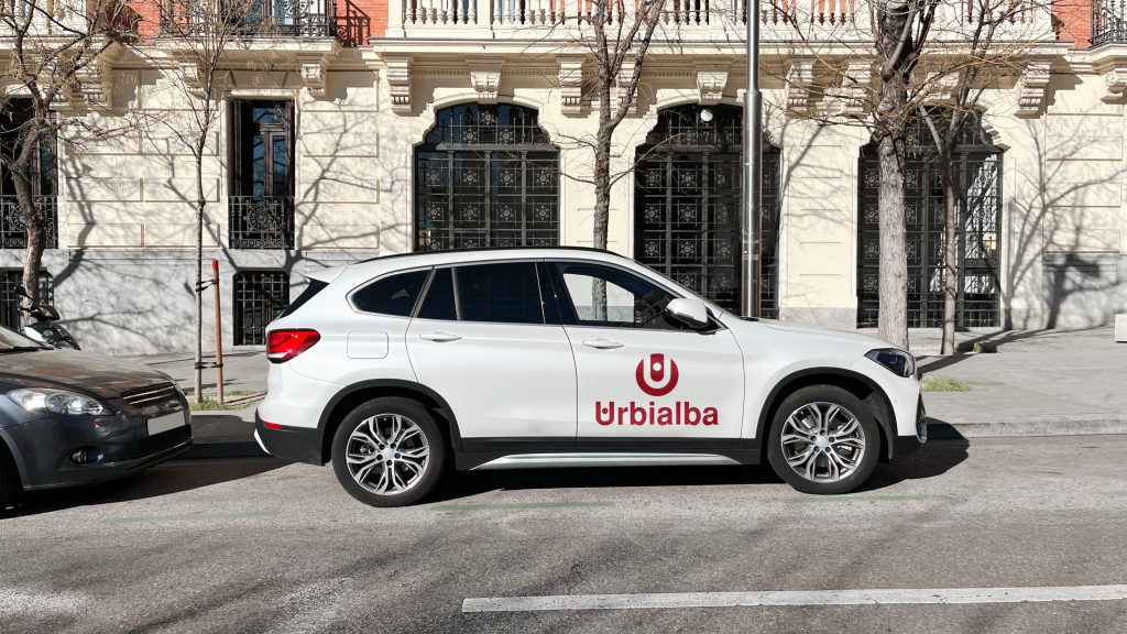 Coches de Urbialba diseñados por Trinexo